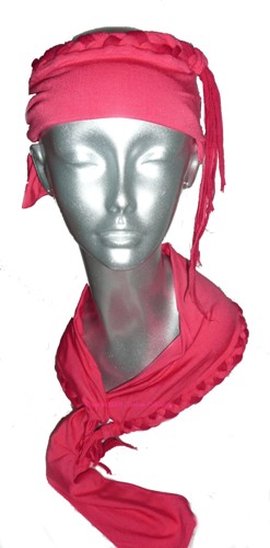 Braided headband and scarf 